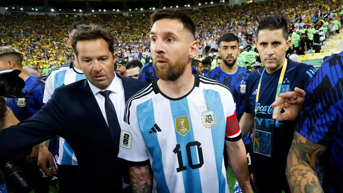 Brésil-Argentine : Affrontements violents entre supporters et échange tendu entre Messi et Rodrygo