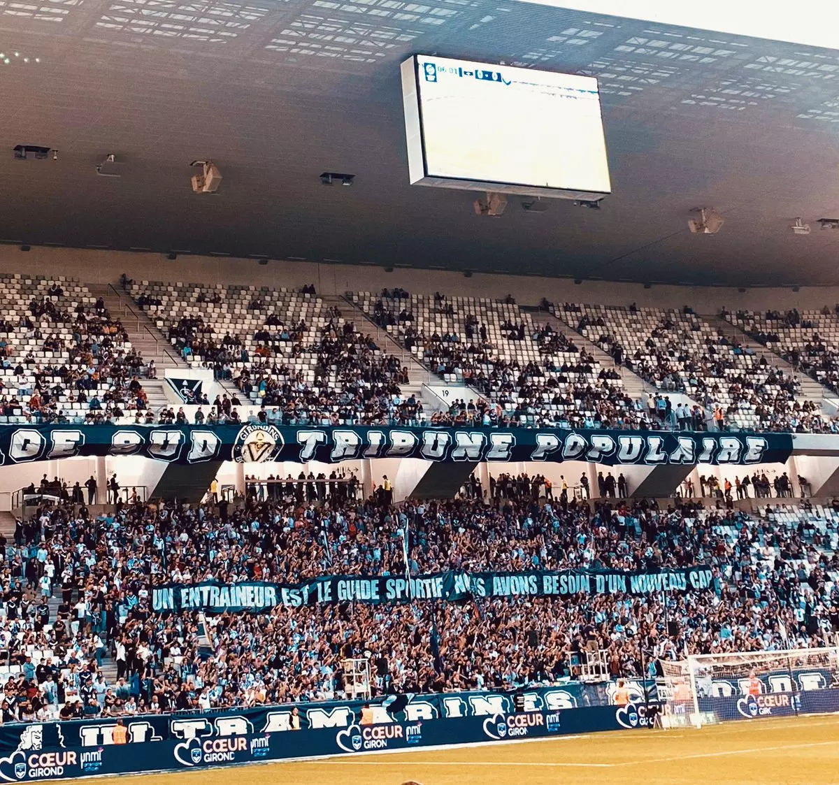 Explosion de joie lors du match épiques Bordeaux - Caen !