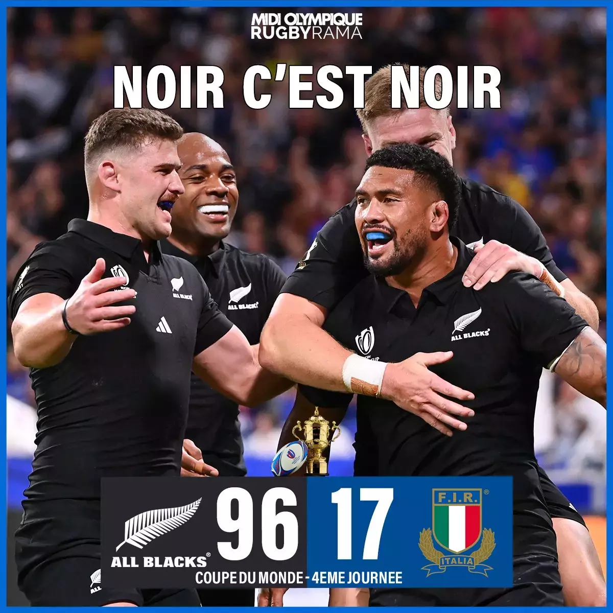 Incroyable performance d'Aaron Smith lors de la victoire écrasante de la Nouvelle-Zélande face à l'Italie