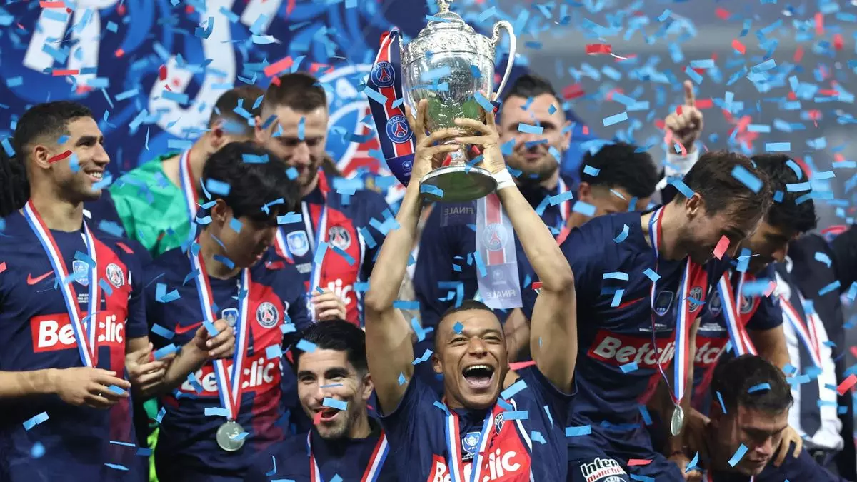 Le Paris Saint Germain remporte la Coupe de France contre Lyon