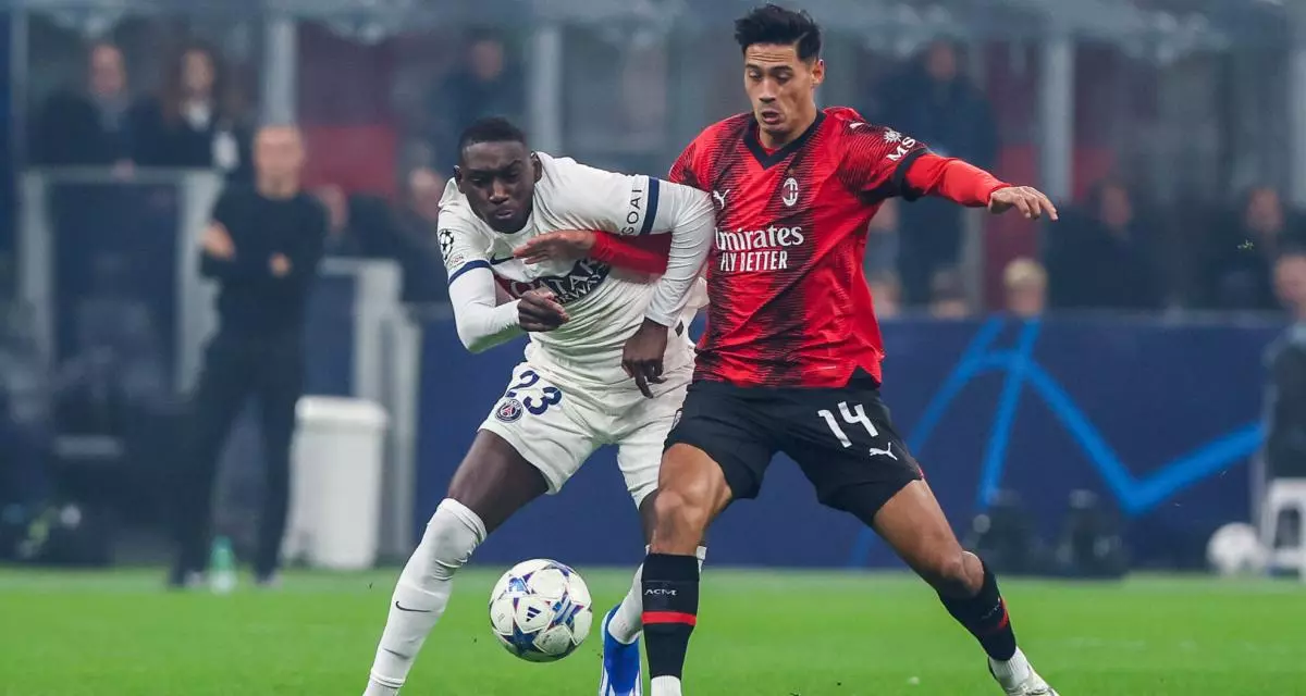 Le PSG s'incline encore à l'extérieur face à l'AC Milan