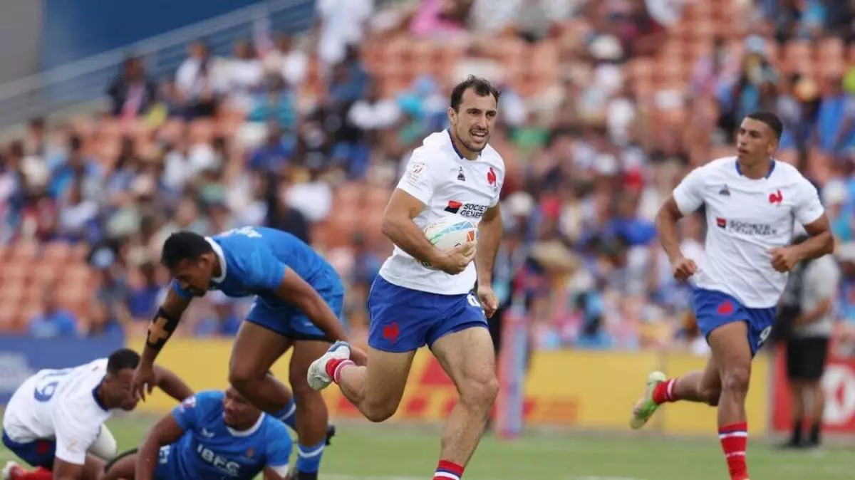 Les essais époustouflants de l'équipe masculine de France 7 à Dubai 7S