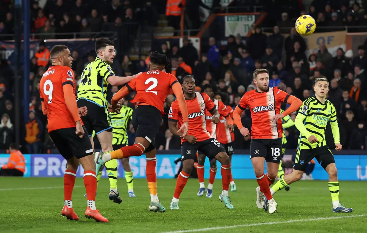 Luton 3-4 Arsenal: Une victoire laborieuse pour les Gunners