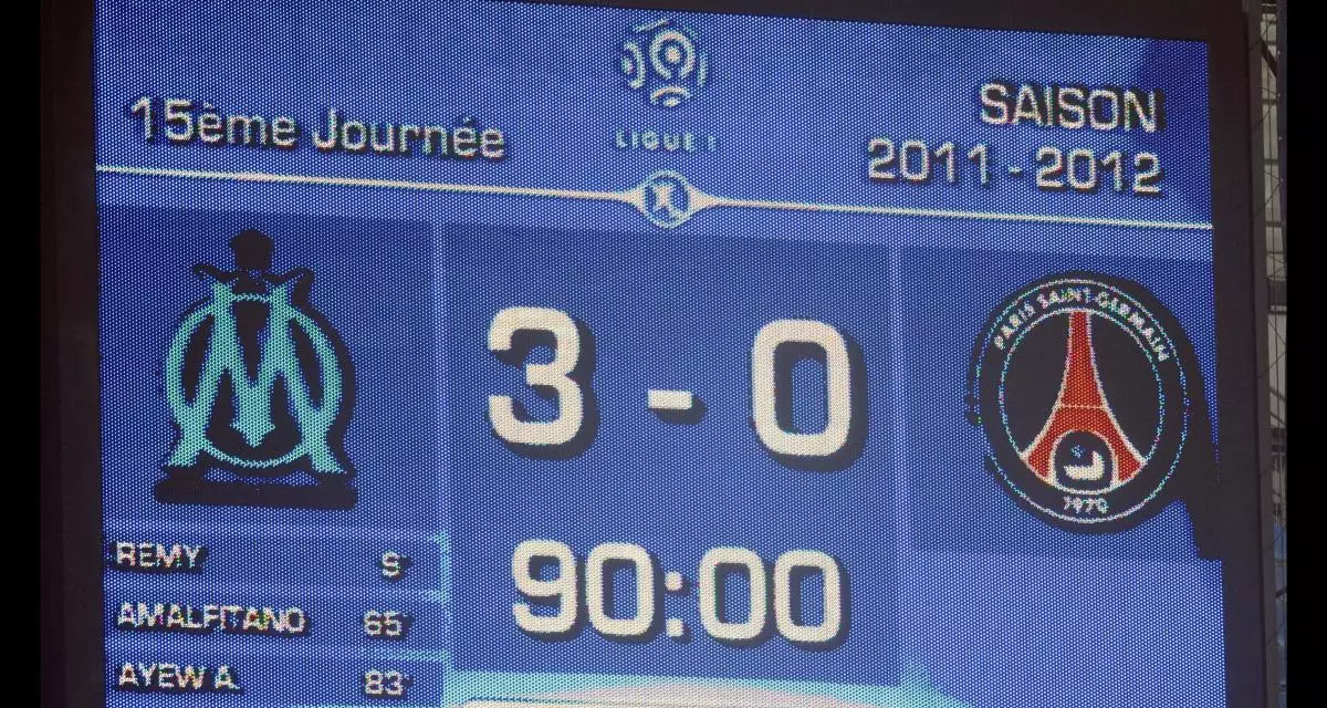 OM écrase Lyon avec un score de 3-0