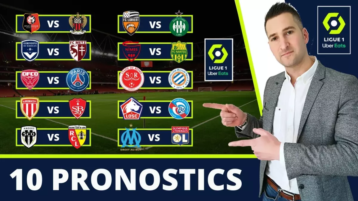 Pronostic Foot Ligue 1 : Mes 9 Pronostics pour la 13e Journée