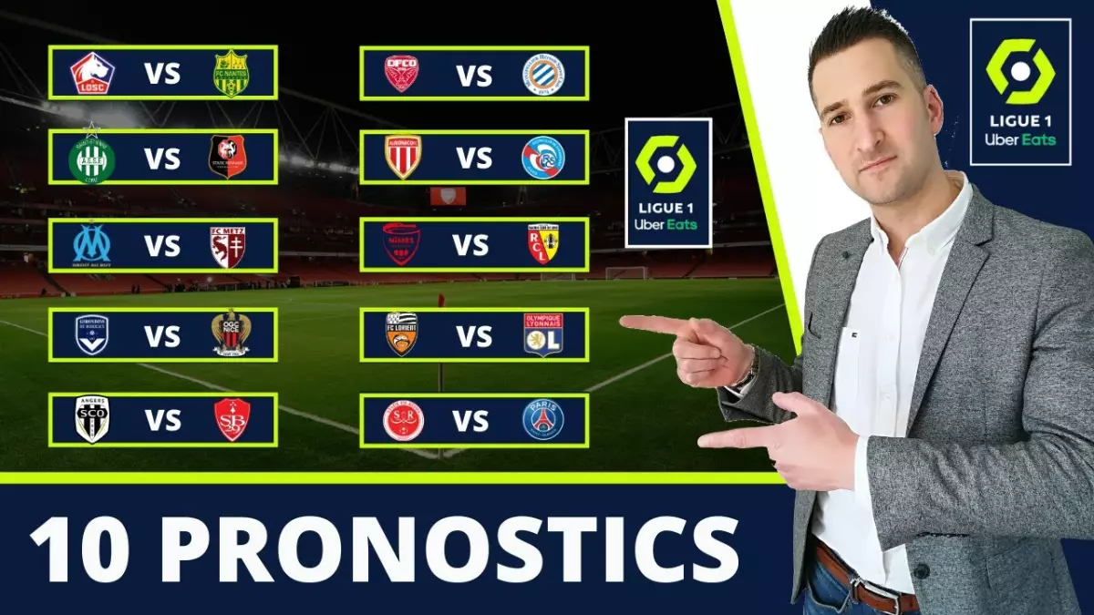 Pronostics Foot Ligue 1 : Mes 8 pronostics pour la 12e journée