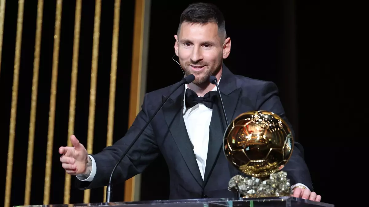 Un scandale à la cérémonie du Ballon d'Or 2023, Lionel Messi sacré pour la 8e fois!